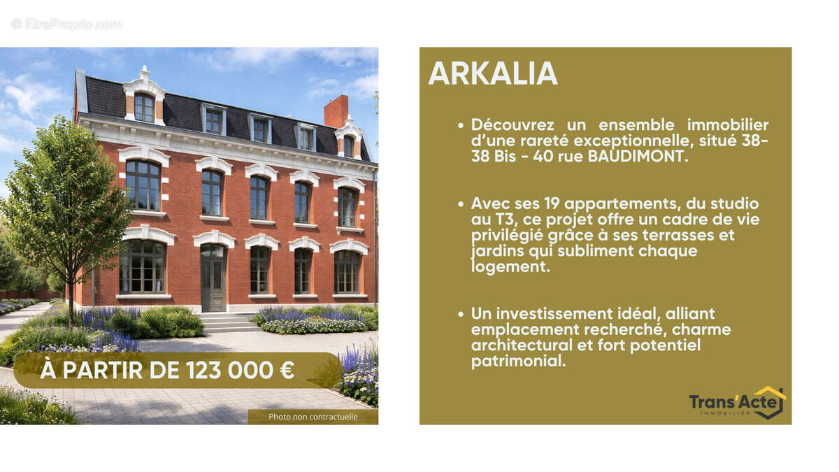 Appartement à ARRAS