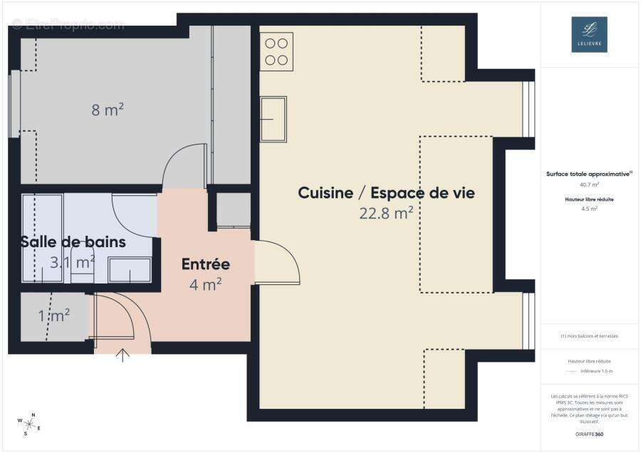 Appartement à PARIS-17E