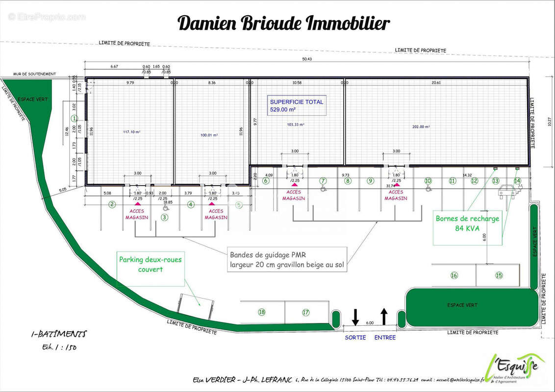 Commerce 100 m² à Murat  - photo 2