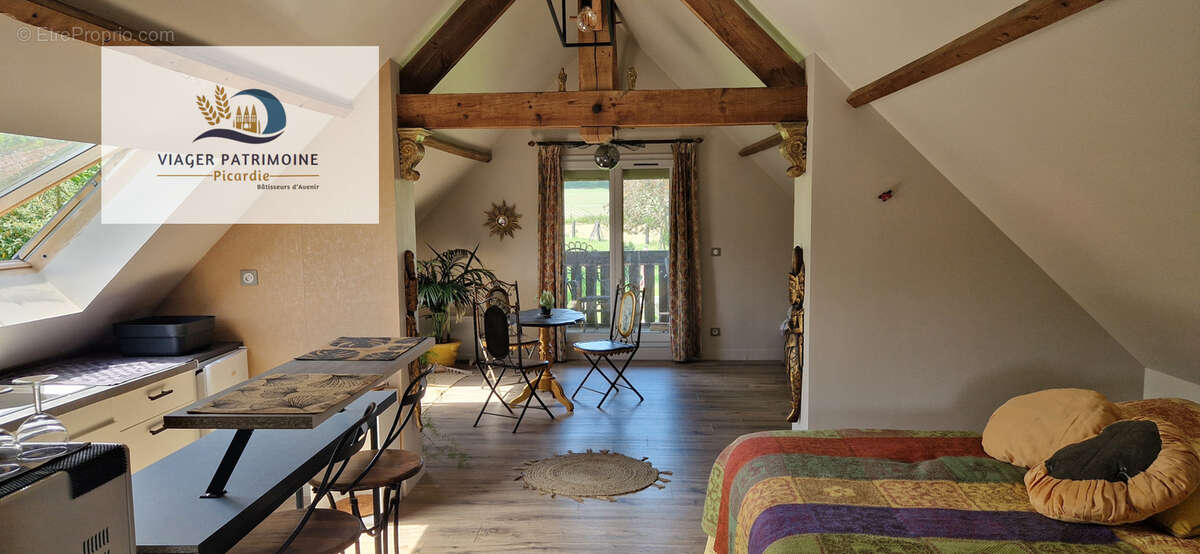 EXCLUSIVITÉ - Viager occupé - Domaine de 17 000 m2 avec maison de maître, dépendances et écurie - Pays de Bray (76) - photo 22