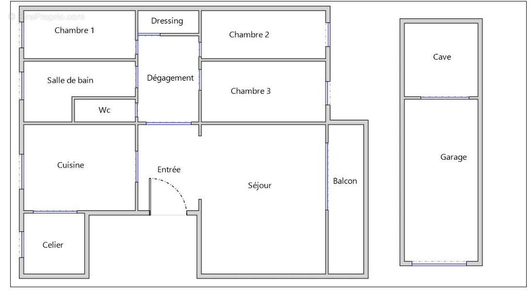 Appartement à LYON-7E