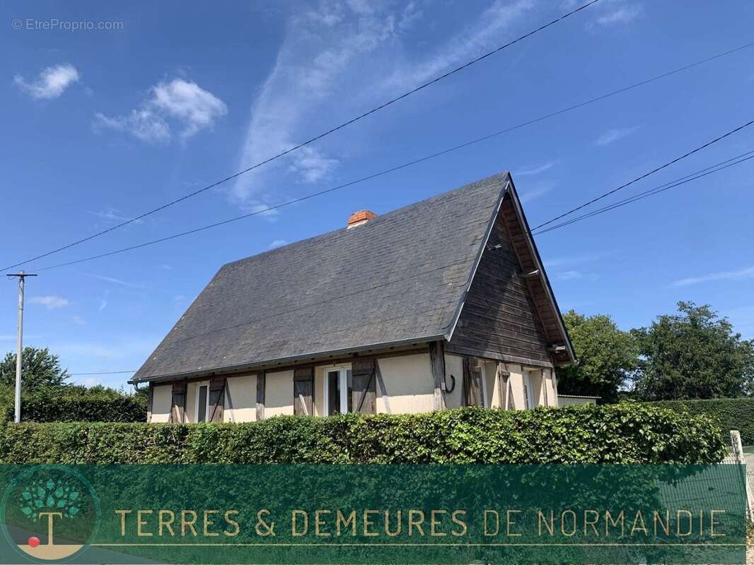 Dans l'EURE à proximité de BERNAY, peite maison de campagne avec 600 m2 de terrain - photo 18