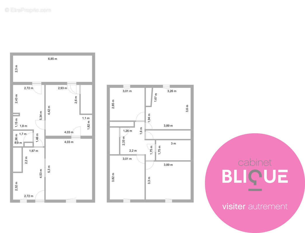 Maison à JALLAUCOURT