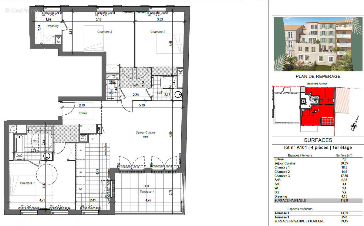 Appartement à HYERES