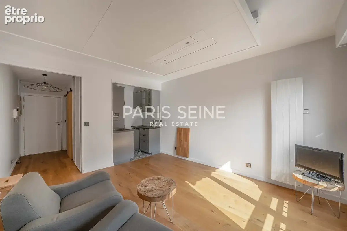 Paris seine - studio - standing  - rénové - photo 2