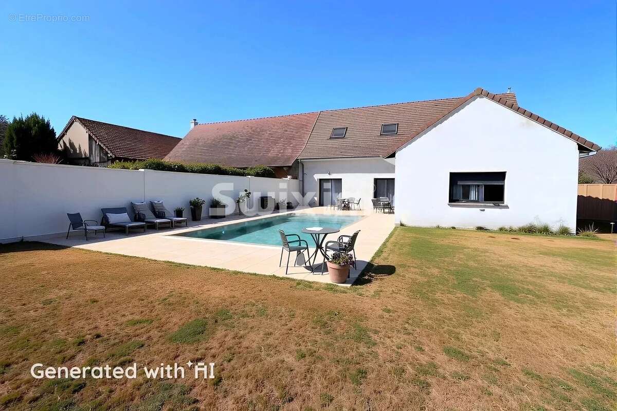 Maison contemporaine de 205 m² avec piscine à Épervans - photo 4