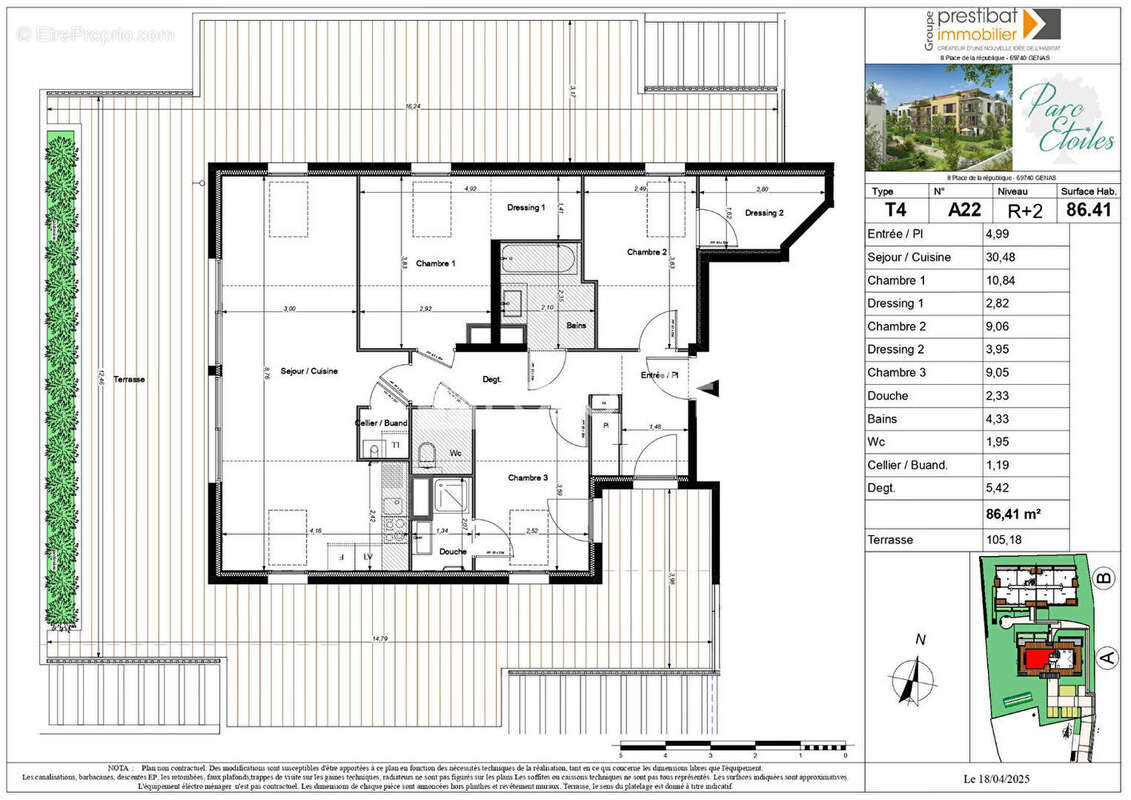 Appartement à GENAY