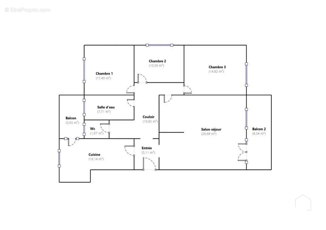 Appartement à ILLKIRCH-GRAFFENSTADEN