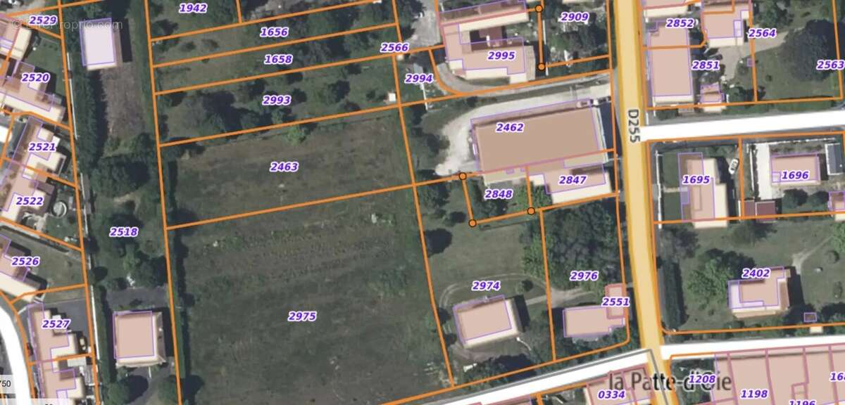 Terrain constructible de 6977 m2 - photo 2