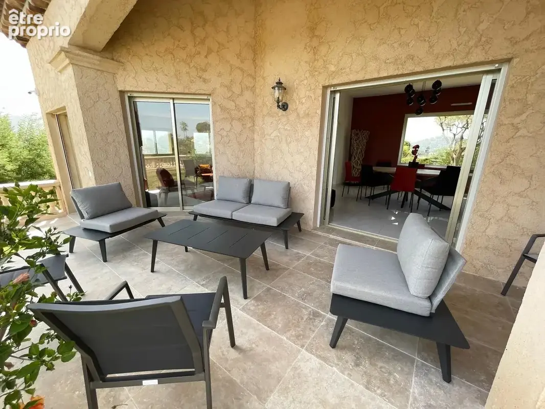 La Roquette-sur-Siagne   Villa 350 m2 avec vue mer (REF VB3803) - photo 5