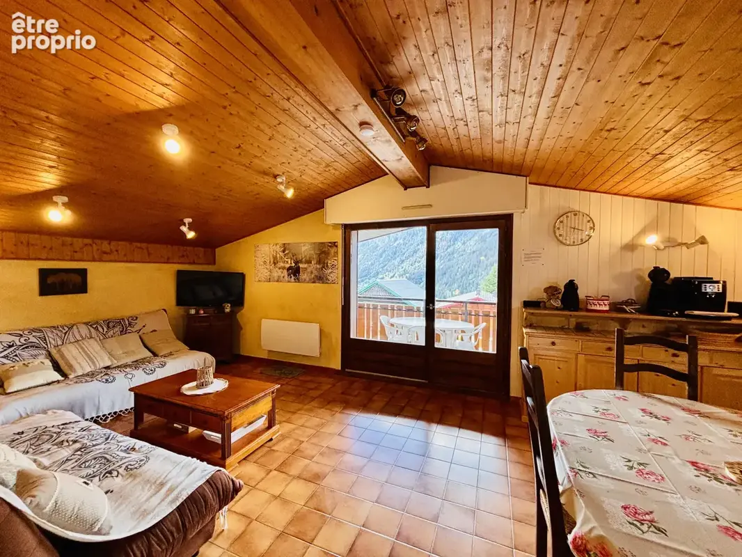 Châtel - Dernier étage avec vue montagne - T2 + coin montagne - Garage - photo 2