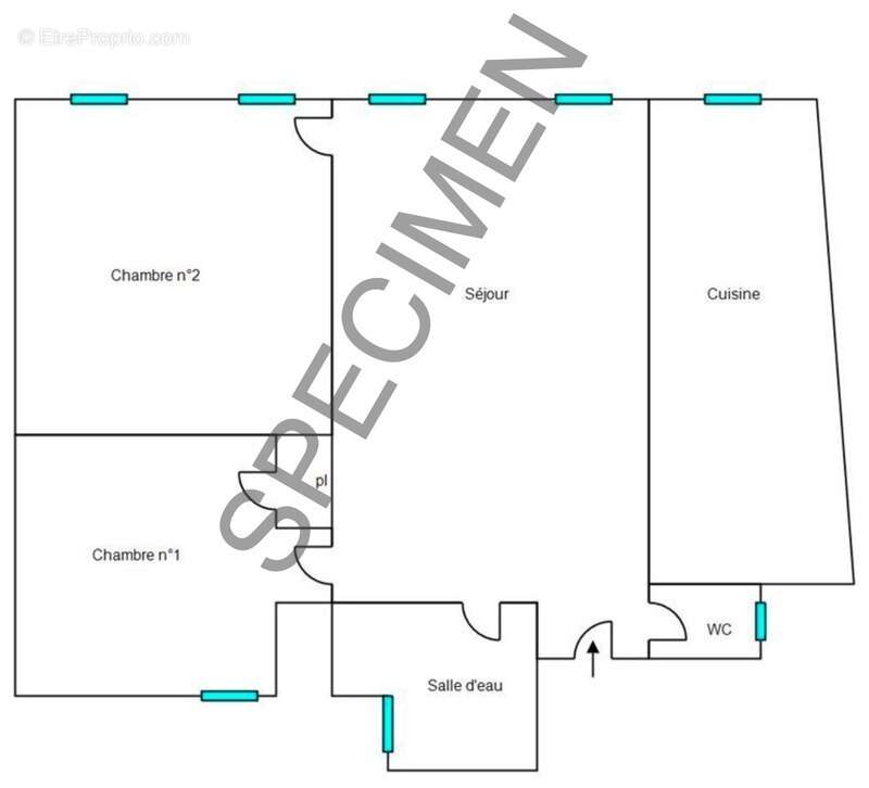Appartement à MARSEILLE-1E