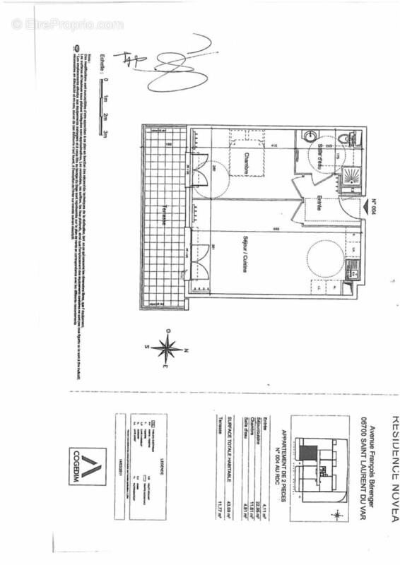 Appartement à SAINT-LAURENT-DU-VAR