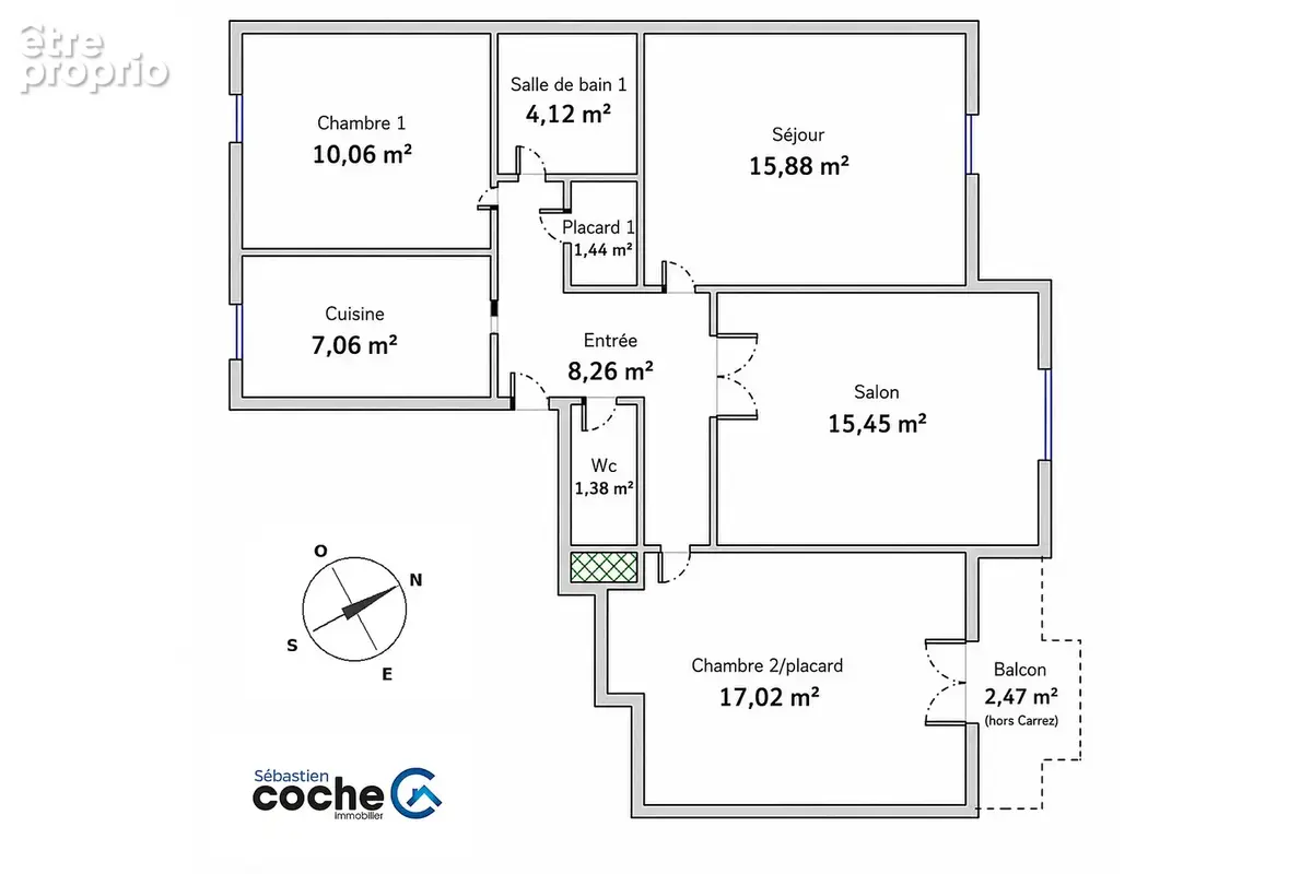 Exclusivité de 81m2 Place Jean Macé Lyon 7 - Possibilité Garage - photo 2