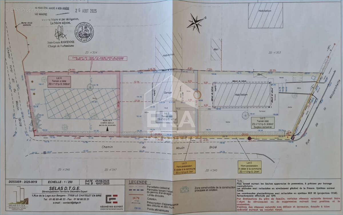 Terrain à LA CHAPELLE-GAUTHIER