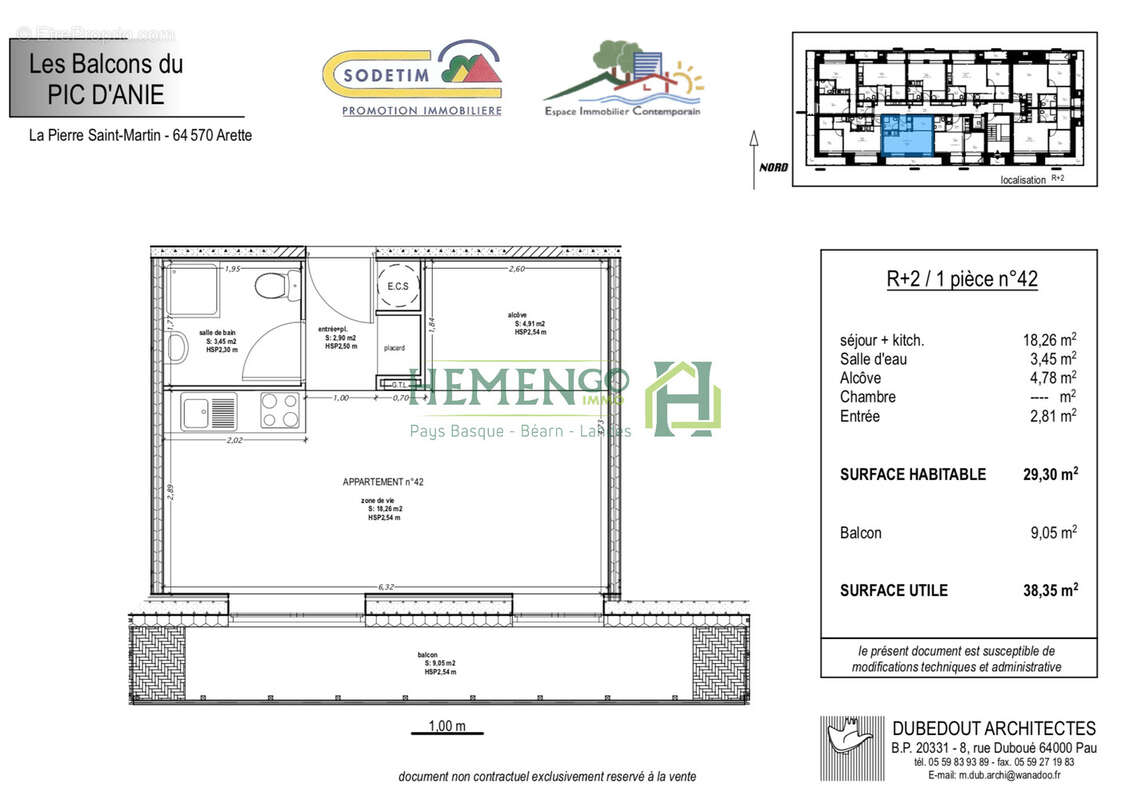 Appartement à ARETTE