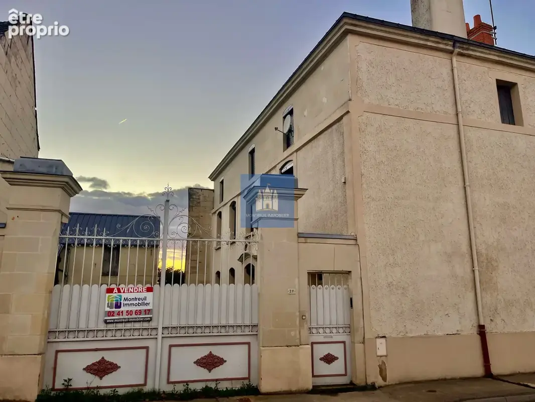 Brézé (49)  ferme du xviiiéme  au coeur d'un village historique - photo 15