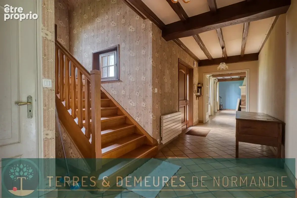 Charme normand aux portes des 3 villes soeurs, comprenant 195m² habitables, 4 chambres et près de 3000m² de terrain, Normandie 7 - photo 6