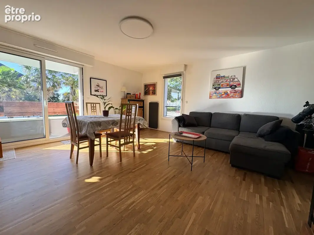 Appartement T3 lumineux avec balcon, garage et parking - photo 3