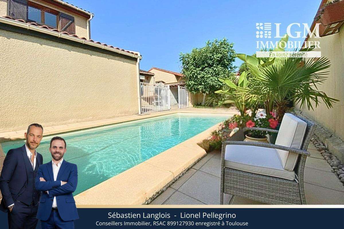 Tournefeuille,  Quartier Montjoie, Maison familiale 6 pièces avec piscine chauffée - photo 14