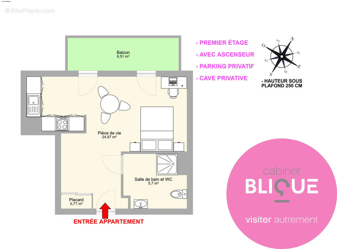 Appartement à TOMBLAINE