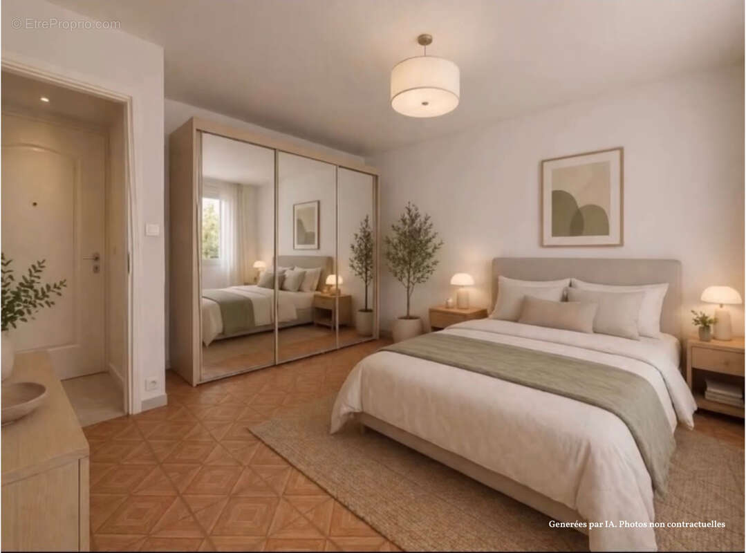 Roquebrune-Cap-Martin (Quartier Plage) - Grand 2P de 49 m2 transformable en petit 3P avec terrasse, cave et pa - photo 9