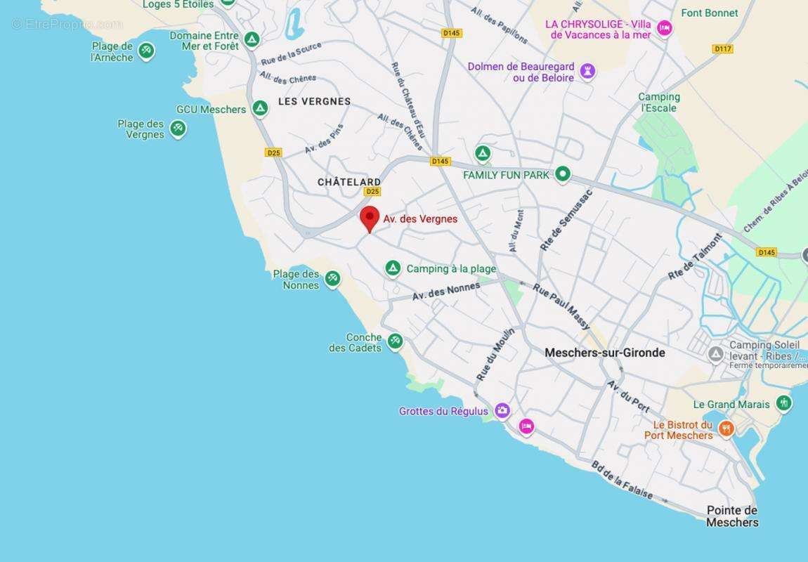 Terrain à MESCHERS-SUR-GIRONDE