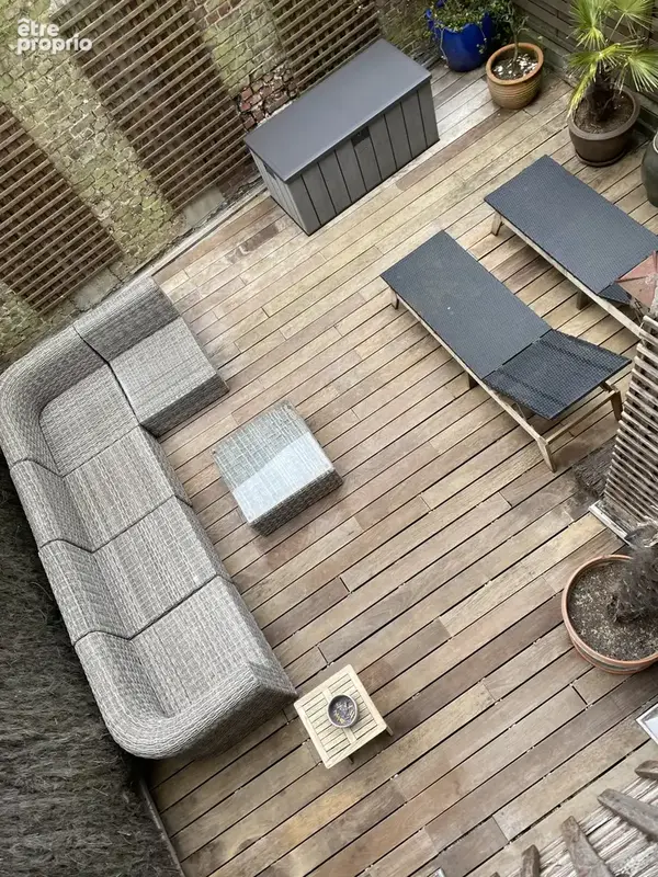 Dunkerque ultra centre: maison de ville de 160m2, cachet et modernité, terrasse sud, suite parentale. - photo 11