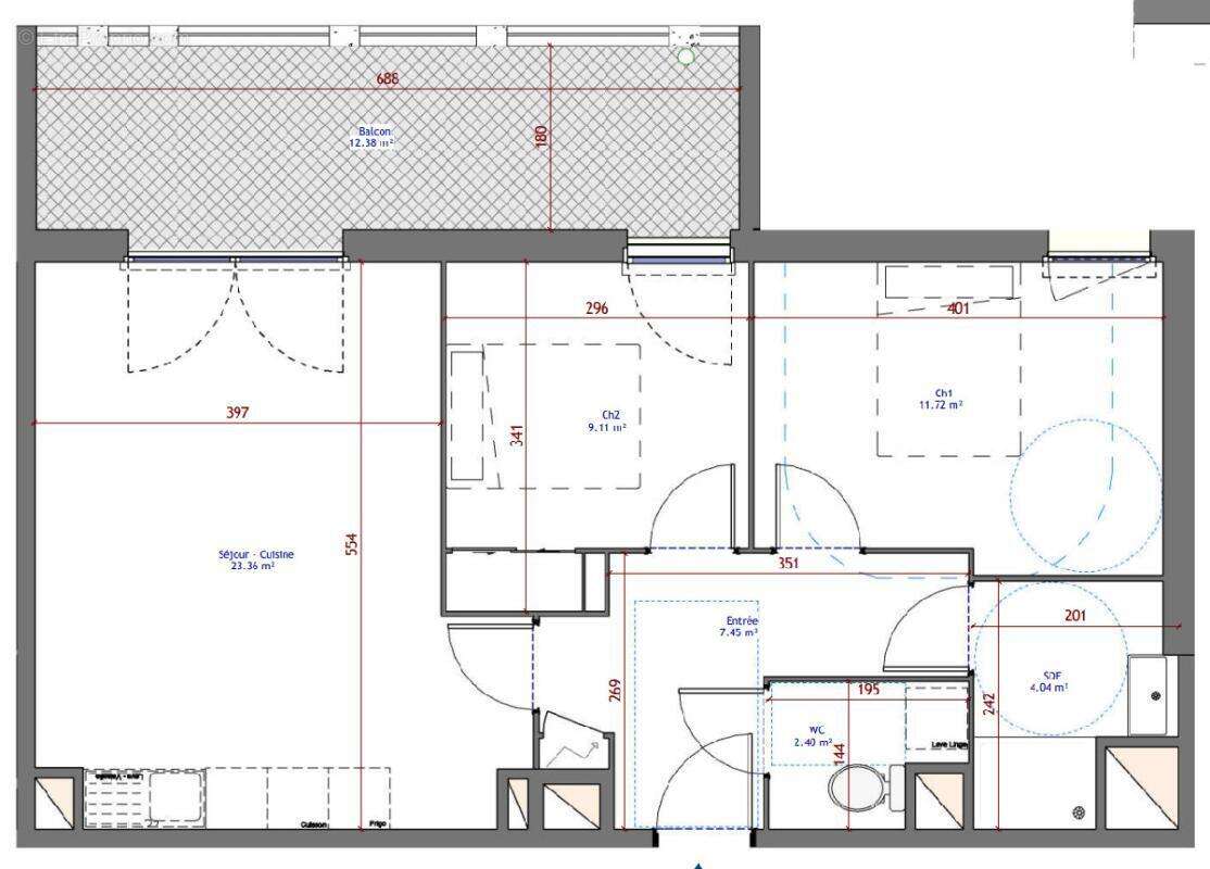 Appartement à MONTPELLIER