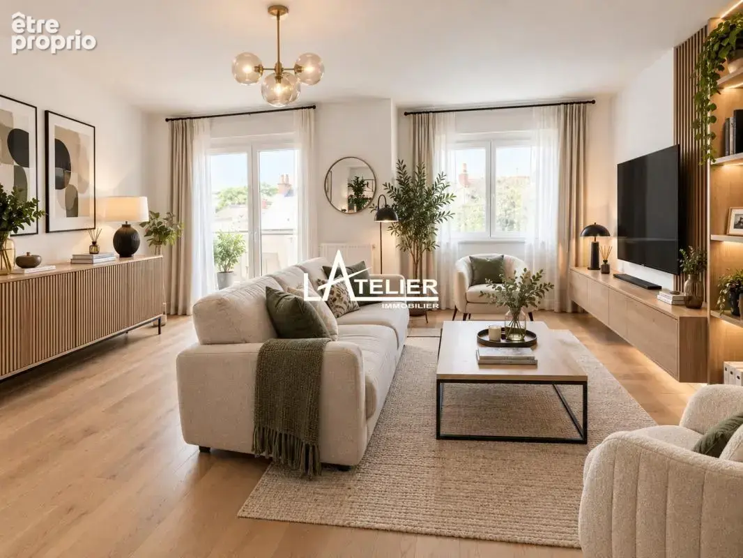 Appartement 4 pièces 91 m² à vendre à Nantes (44300) - photo 2