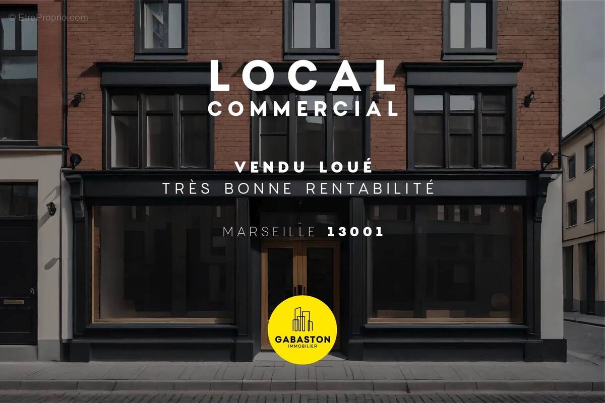 Commerce à MARSEILLE-1E
