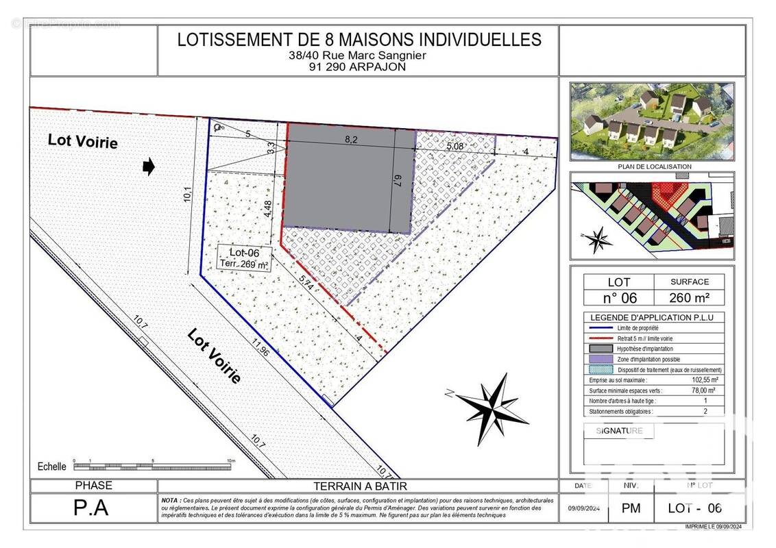 Photo 1 - Terrain à ARPAJON