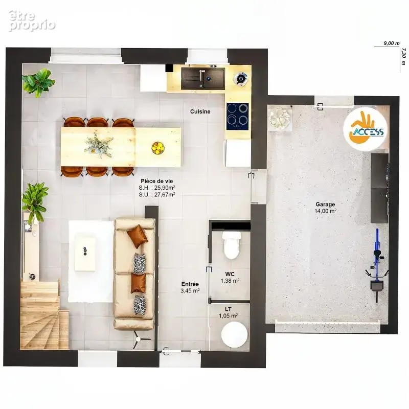 Maison 4 pièces 62 m2 - photo 7