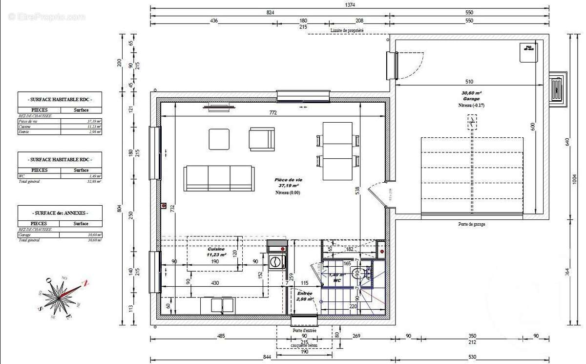 Maison à L&#039;ISLE-D&#039;ABEAU