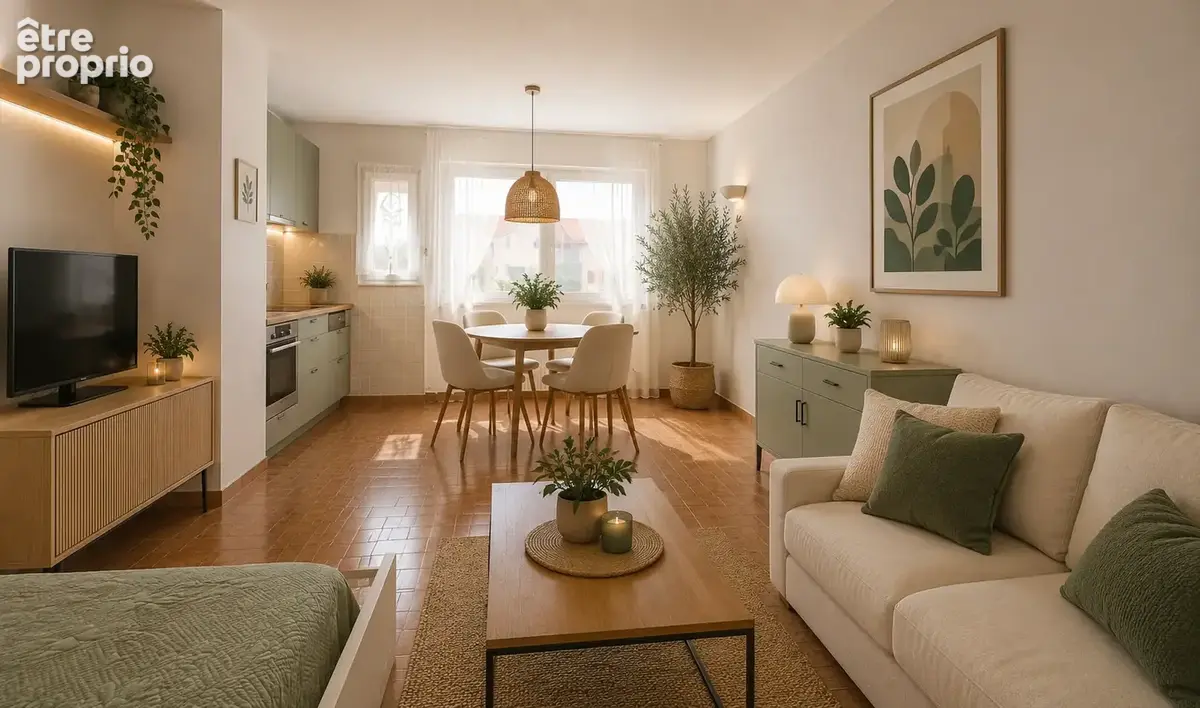 Studio a vendre cap d agde avec parking prive - photo 3