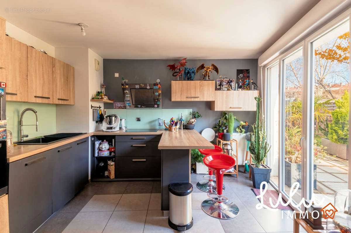 LYON 9ème - Appartement T3 64m2 avec 160m2 d'extérieur  - photo 4