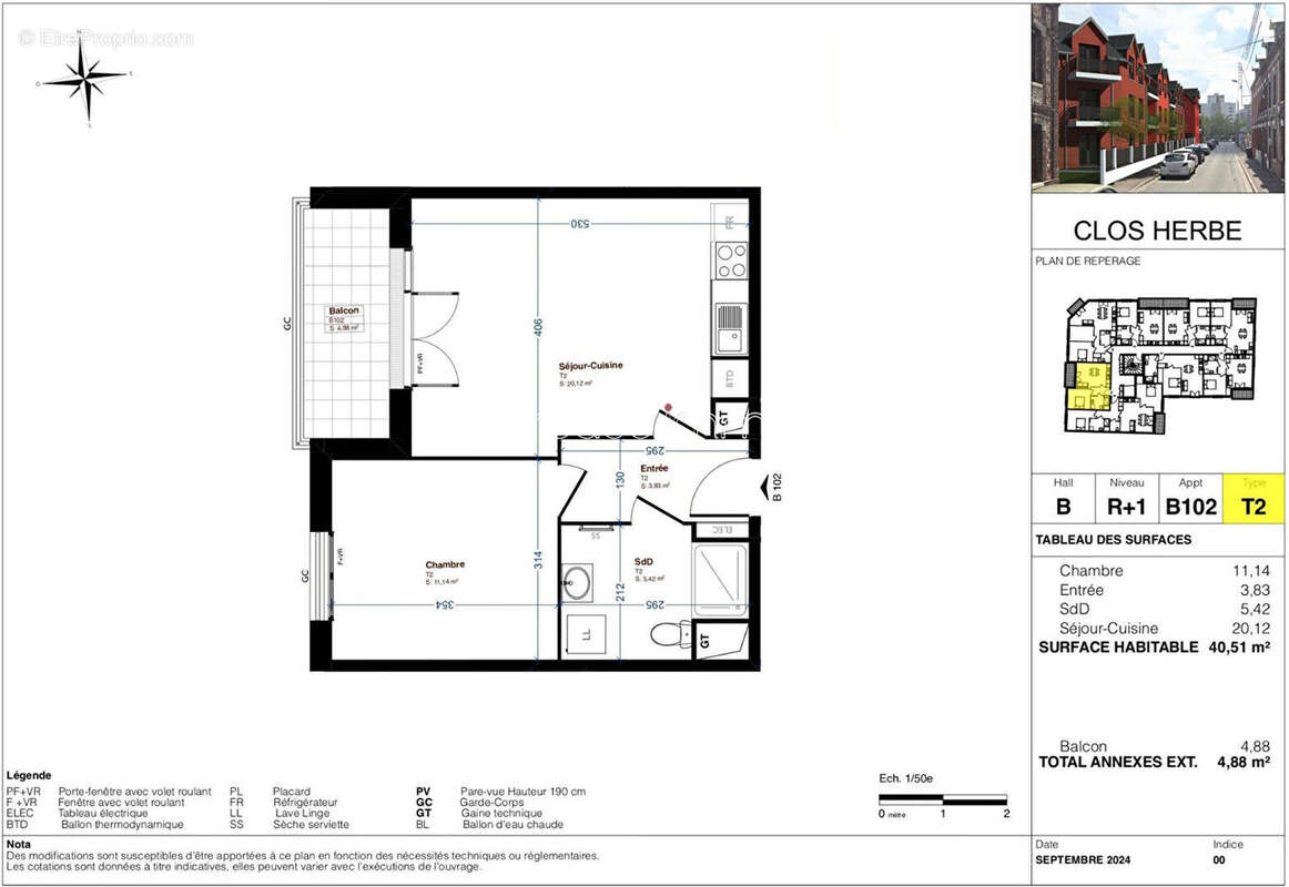 Appartement à LE PETIT-QUEVILLY