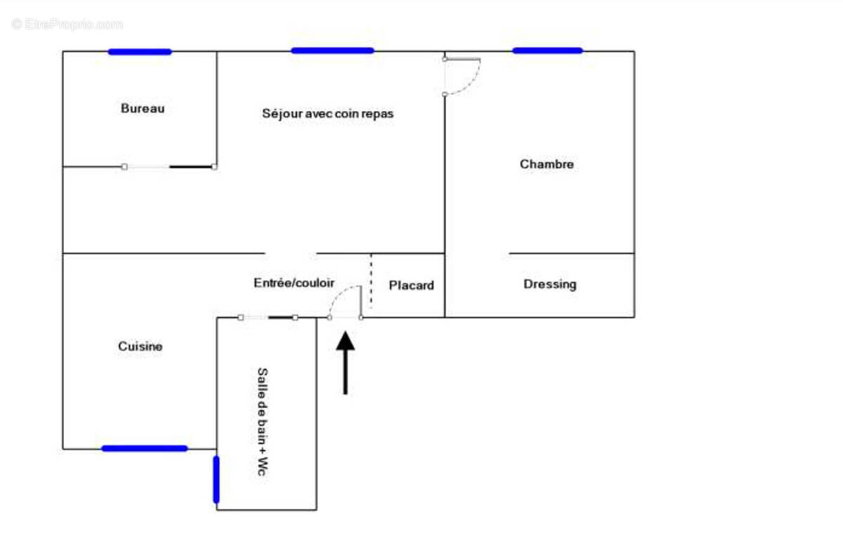 Appartement à PARIS-18E