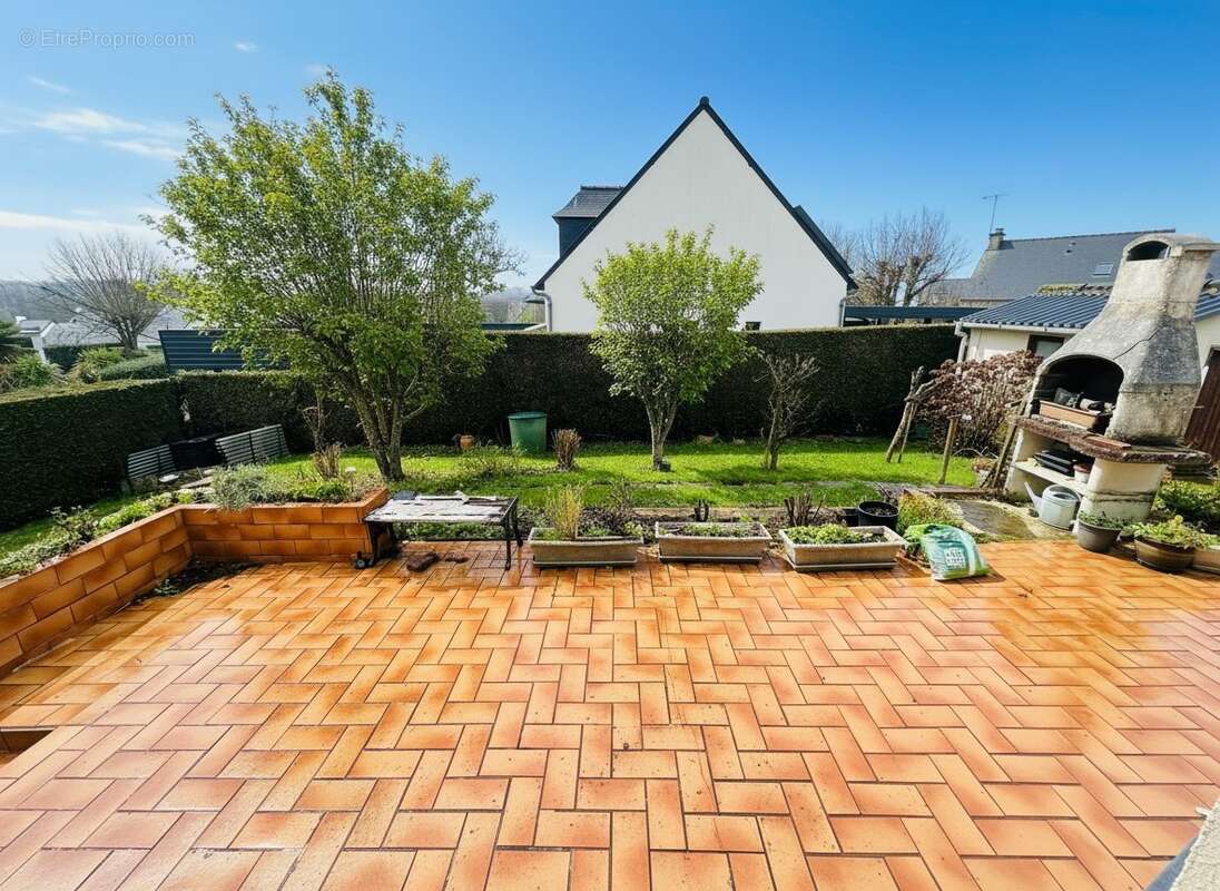 Terrasse - Maison à GEVEZE