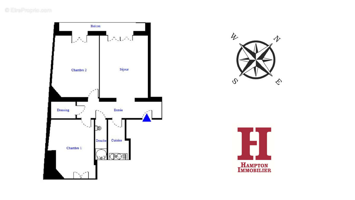Appartement à PARIS-19E