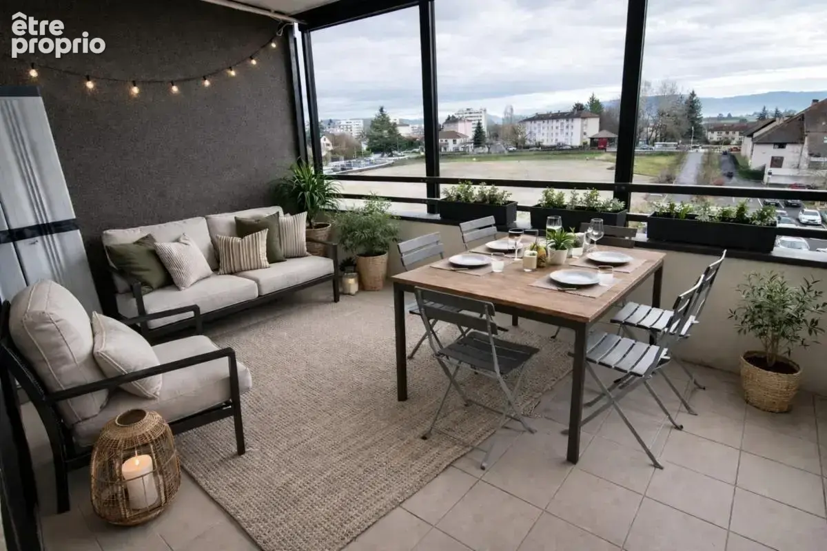 Appartement traversant de 133 m² dans le Parc Jean-Monnet au cœur de Saint-Genis-Pouilly - photo 2