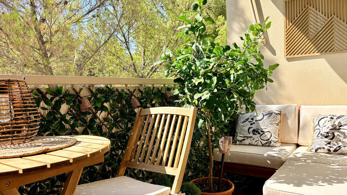 T3 faron plaisance - traversant - balcon terrasse. - photo 5