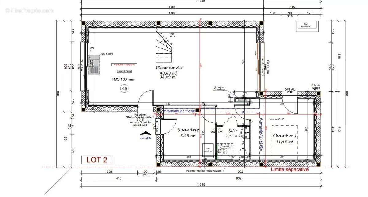Maison à PONT-SAINT-MARTIN