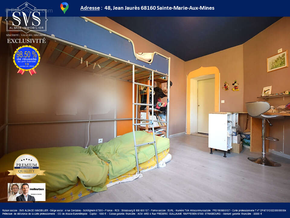 Appartement à SAINTE-MARIE-AUX-MINES