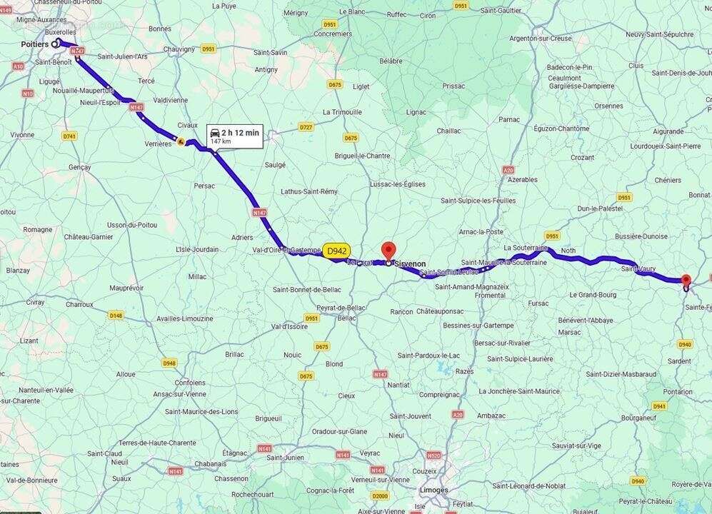 Terrain à MAGNAC-LAVAL