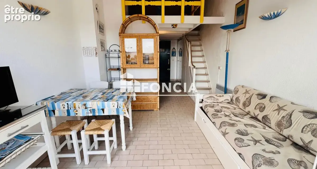 Village naturiste - Cap d'agde  - Studio mezzanine avec vue port - photo 4
