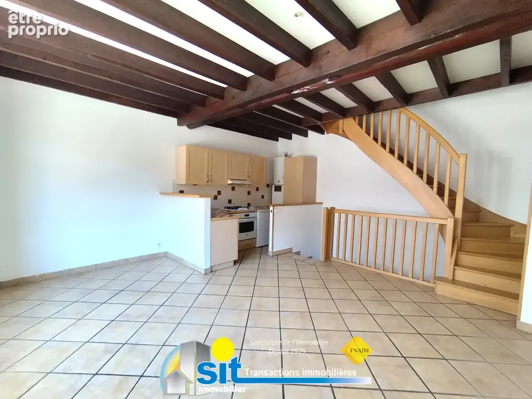 Vente-appartement duplex- 54 m2- saint-prim - photo 1