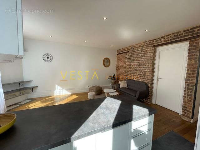 brique et métal - Appartement à MONTREUIL