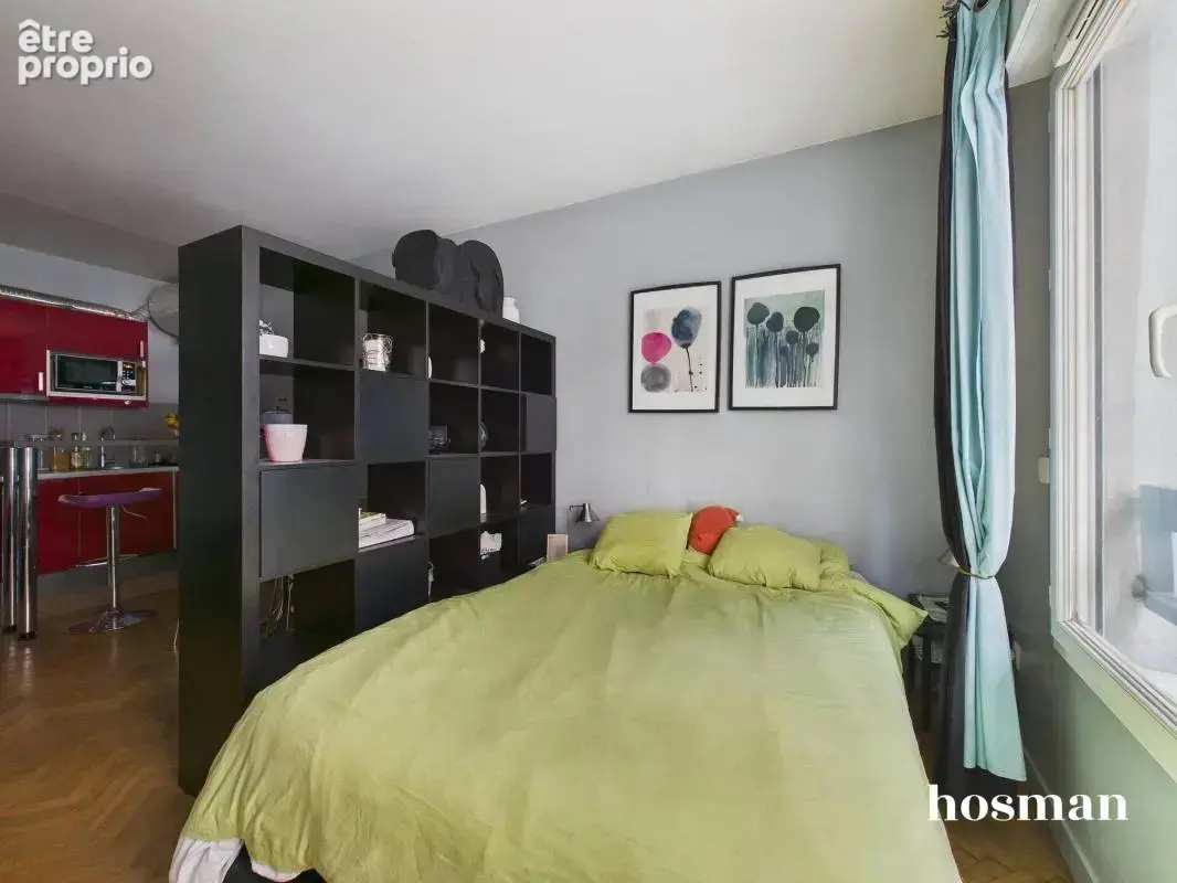 Studio meublé de 29 m² - Quartier Gambetta - Rue de la Cour des Noues, Paris 20e - photo 2