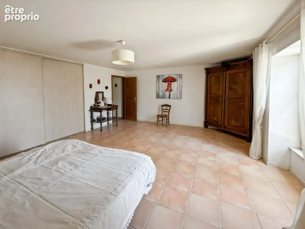 Corps de Ferme à vendre alixan - 322m² - étang - piscine - terrain - photo 15